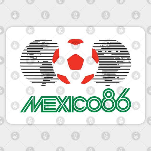 Mexico 86 Sticker by StripTees